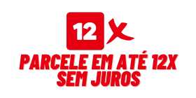 Parcele em até 12x sem juros