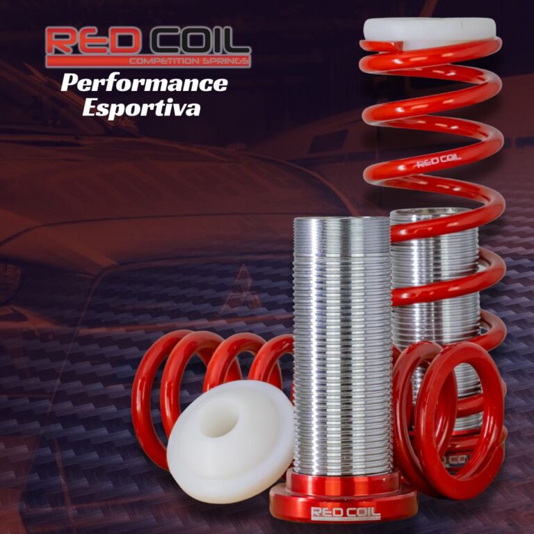 Molas esportivas Red Coil