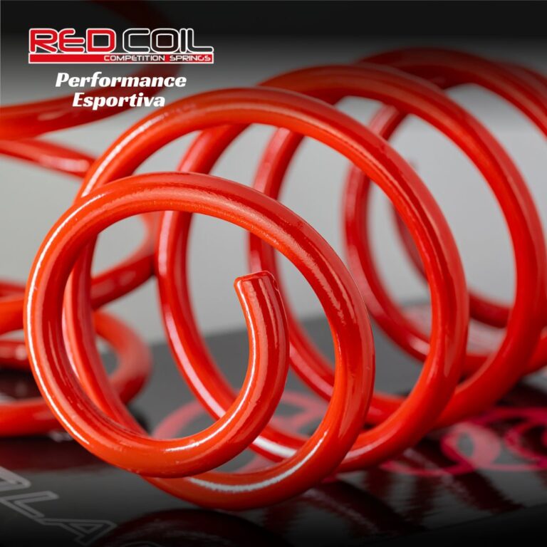 Molas esportivas Red Coil